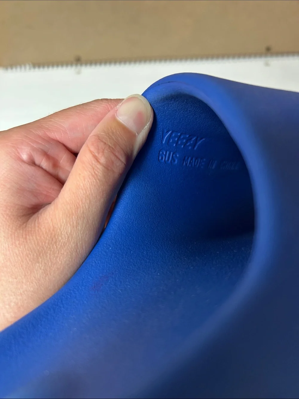 Yeezy Royal Blue Slide Sandals for Men